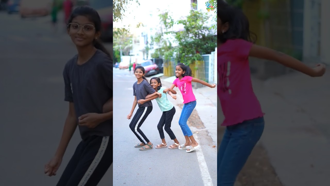 Ini's kids have joined this mini trend #trending #trendingshorts  #smile #cute #kidsfun #adorable
