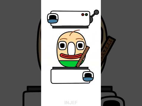 INJEF Number Lore (Baldi)│Alphabet Lore meme #baldi #animation #alphabetlore #numberlore