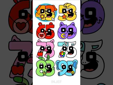 INJEF Number Lore (Smiling Critters) #numberlore #animation #smilingcritters #poppyplaytime