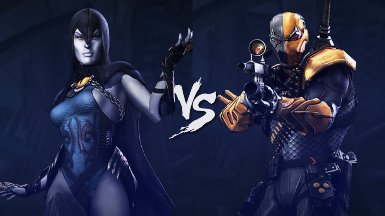 Injustice - Teen Titans Raven vs Deathstroke