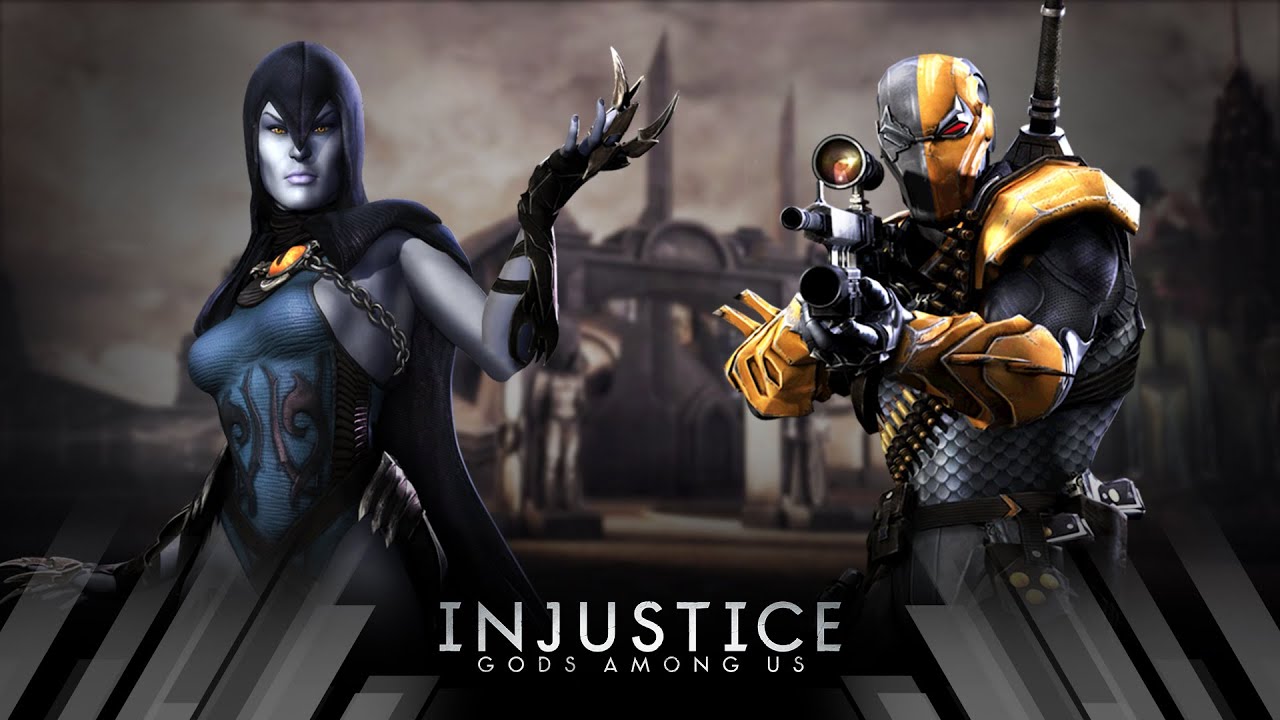 Injustice Gods Among Us - Raven Vs Deathstroke (Very Hard)
