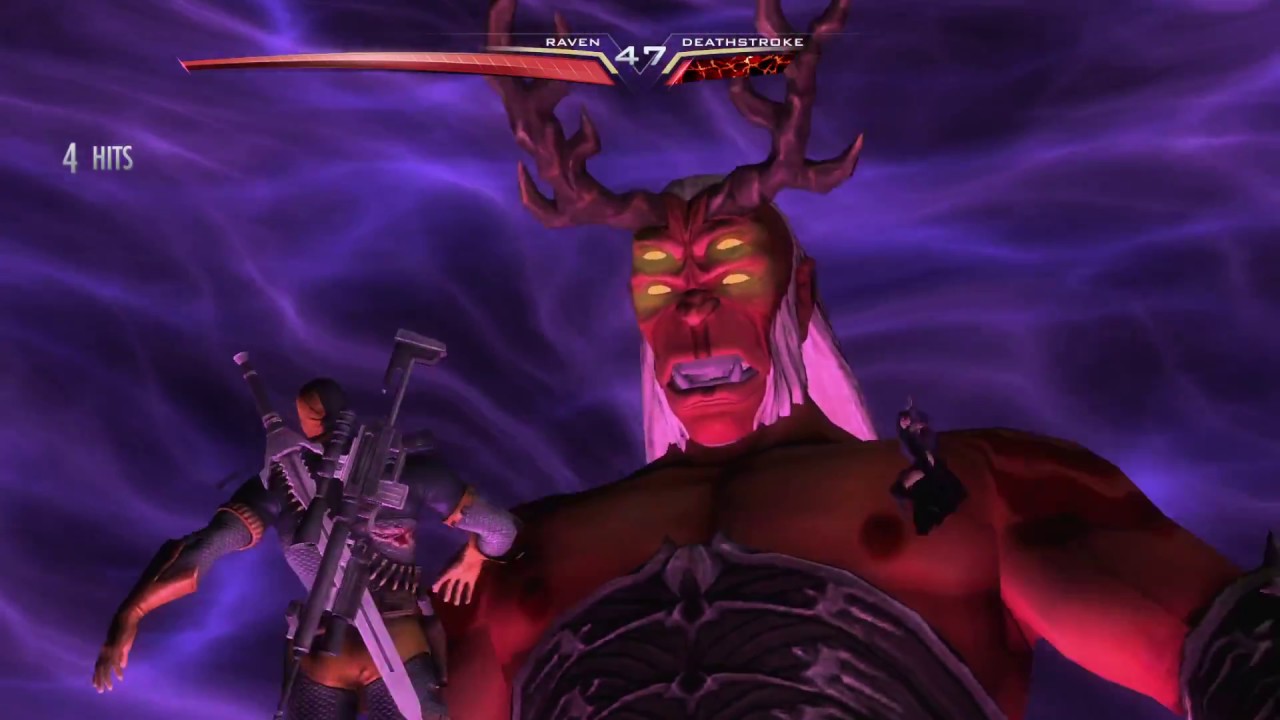 Injustice: Gods Among Us Raven vs Deathstroke