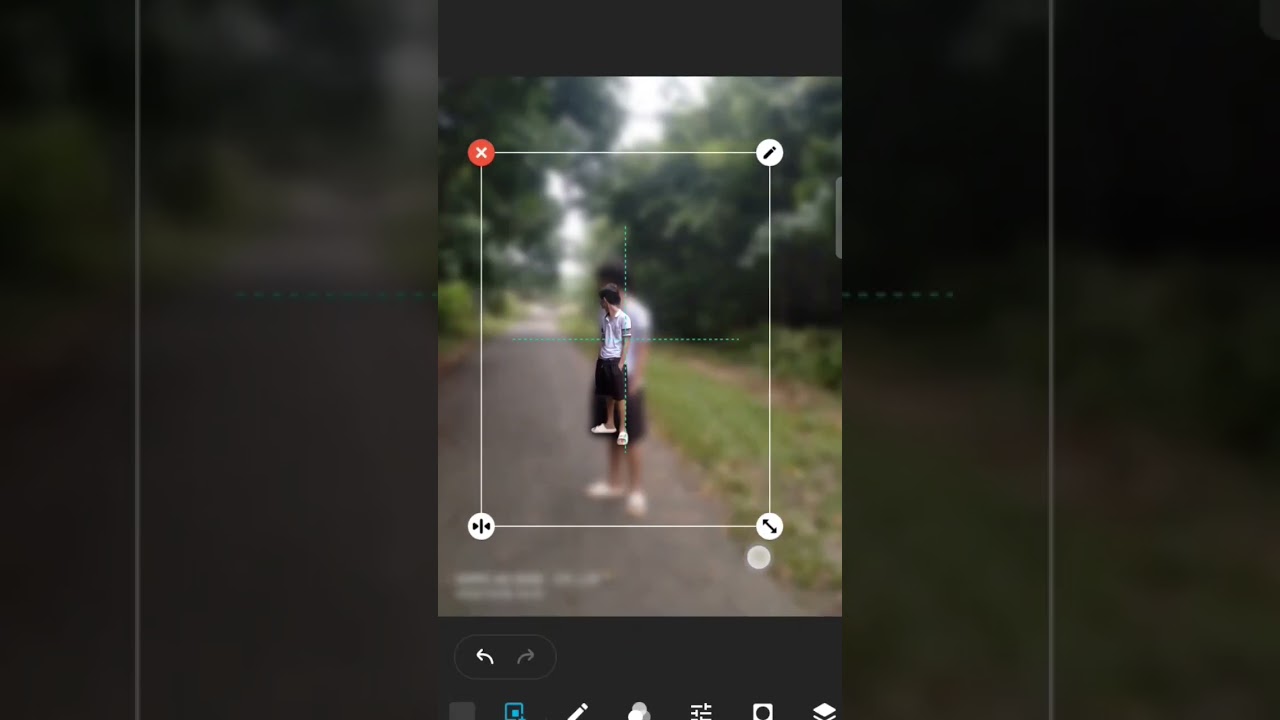 inshot Blur editing 📲
