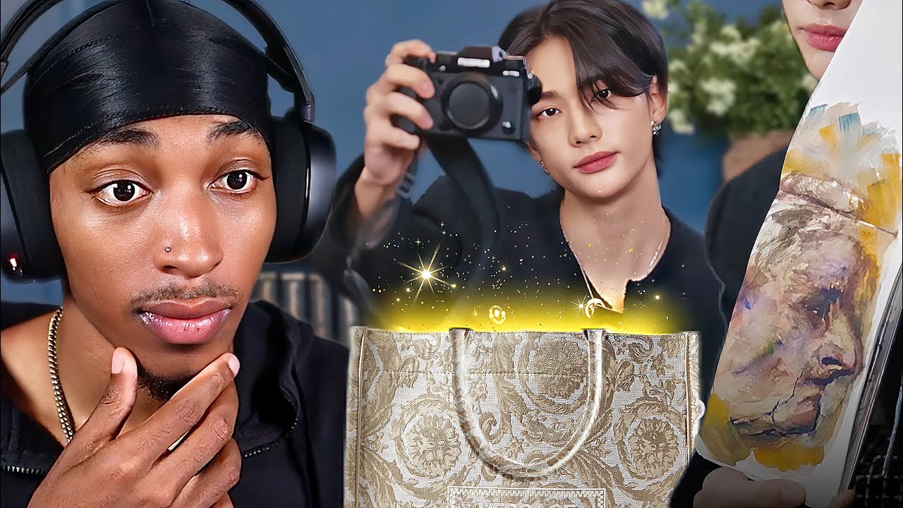 Inside Stray Kids' Hyunjin's Versace Athena Bag!