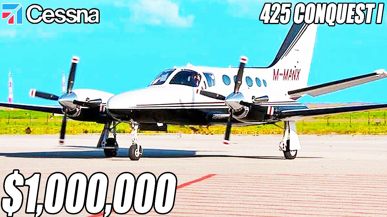 Inside The $1,000,000 Cessna 425 Conquest I