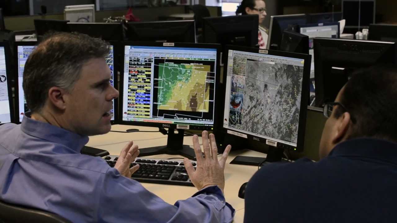 Inside the Albuquerque National Weather Service