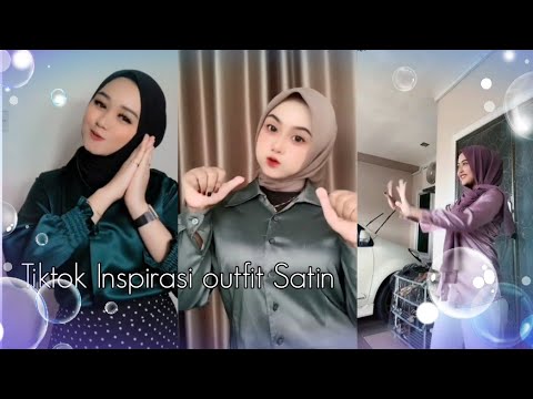 Inspirasi Tiktok dress satin