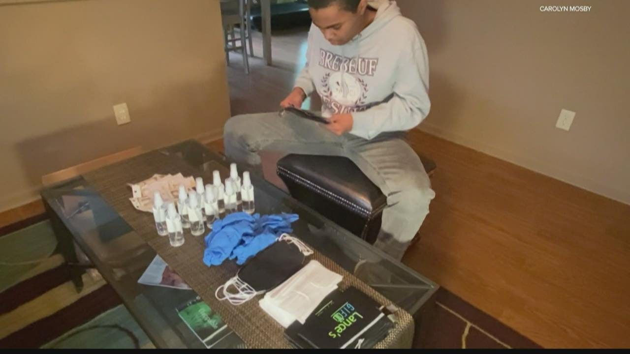 Inspiring Indiana: Teenager making COVID-19 kits for seniors