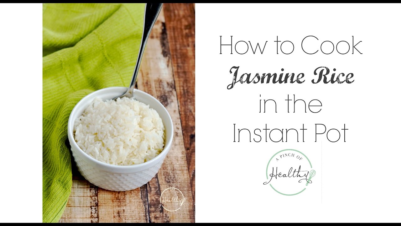 Instant Pot Jasmine Rice