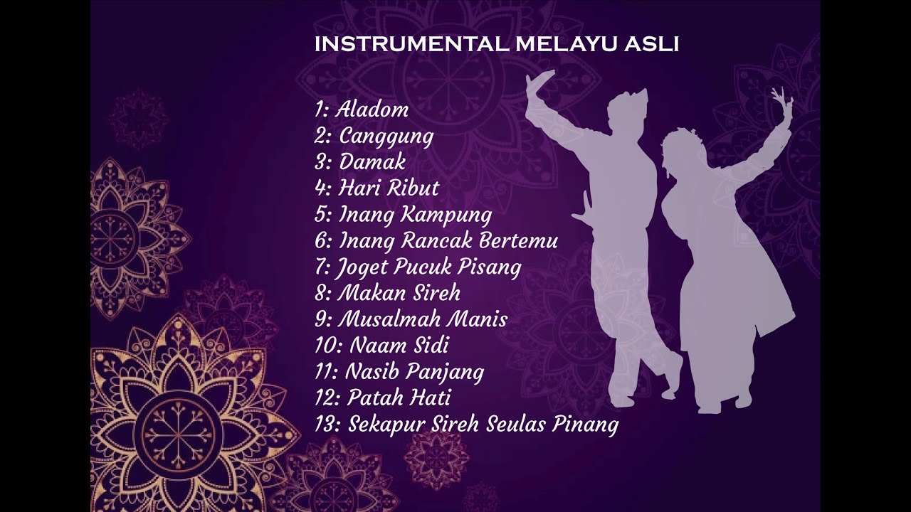 INSTRUMENTAL MALAYU ASLI  Background Music Muzik Latar
