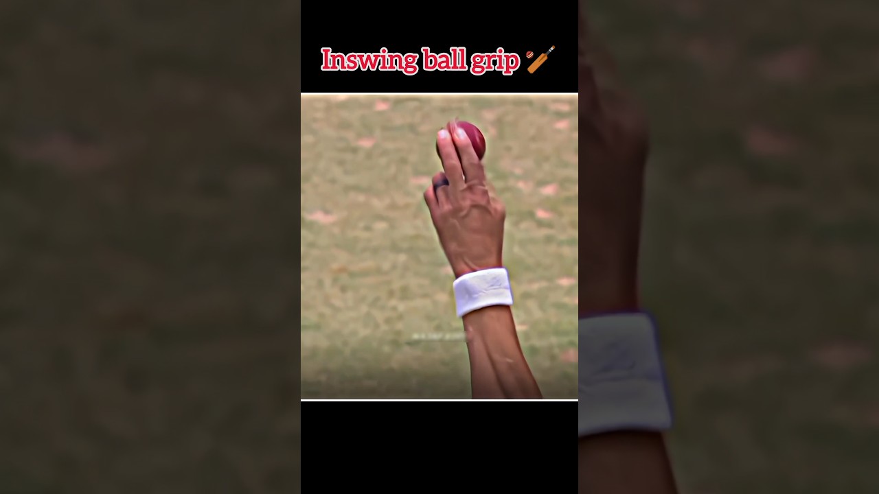 Inswing ball grip 🏏#sorts #sports #cricket #cricketshorts #fastbowling #viratkohli #msdhoni