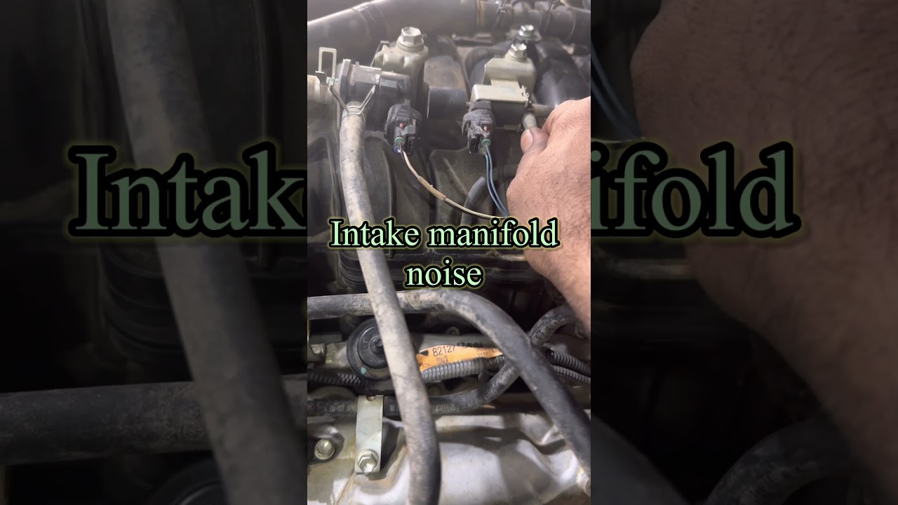 Intake manifold noise #shorts