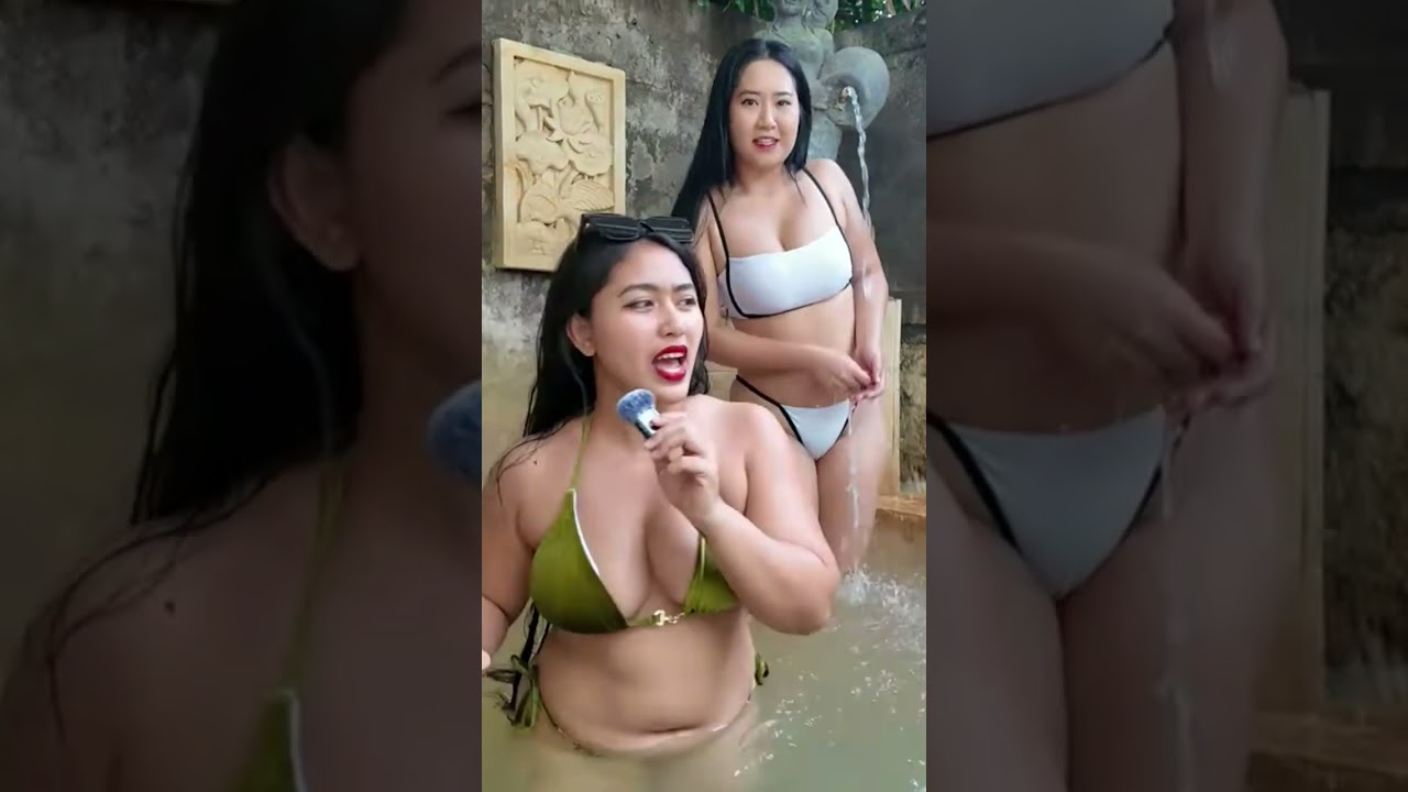 Intan Aninda Mandi Bersama ‼️ #viralshort #youtube #bikini