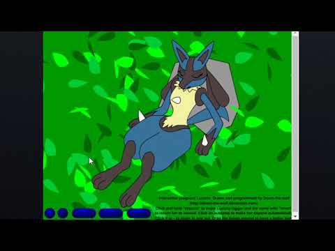 Interactive pregnant Lucario