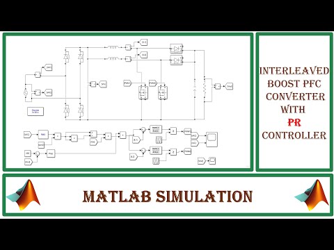 INTERLEAVED BOOST PFC CONVERTER WITH PR CONTROLLER | MATLAB SIMULATION | TECH SIMULATOR