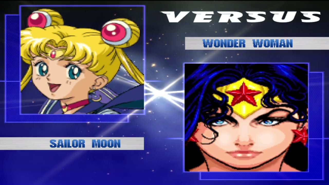 INTERNATIONAL MUGEN TOURNAMENT- SAILOR MOON VS. WONDER WOMAN  7-22-21