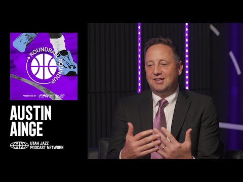 Interview with NEW Utah Jazz President of Basketball Operations, Austin Ainge 🎤 | UTAH JAZZ