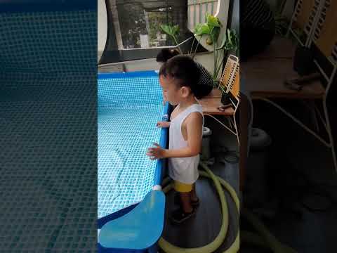 Intex pool Set up #intex #intexpool
