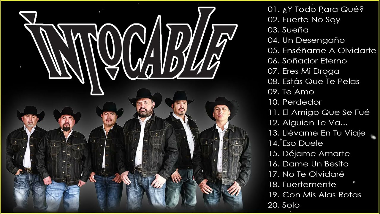 INTOCABLE  30 Aniversario || 30 Anos Terribles (1993-2024) || Mix Romanticas Nortenas