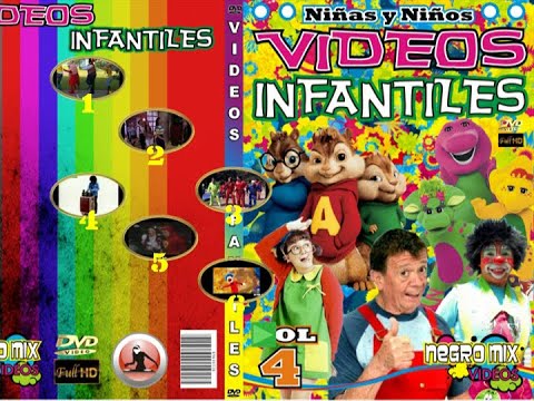 INTRO MIX NEGRO MIX VIDEOS INFANTILES VOLUMEN 4 DVD PIRATA