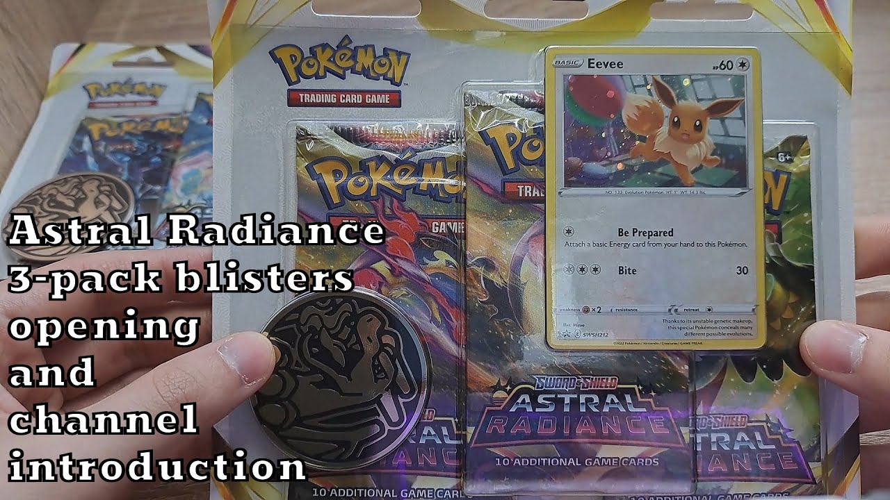 Introducing myself while opening Pokemon TCG