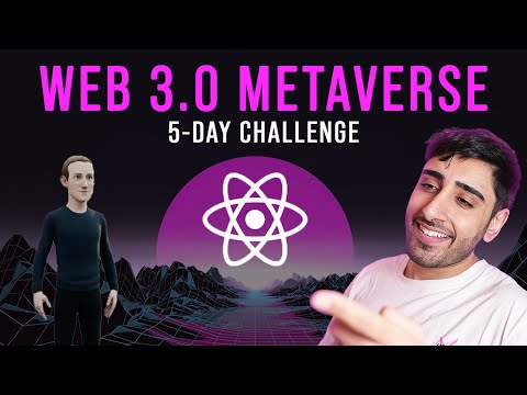 ❗️Introducing the METAVERSE React.js 5-Day Challenge! (Web3, Blockchain, Moralis, Next.js, Tailwind)