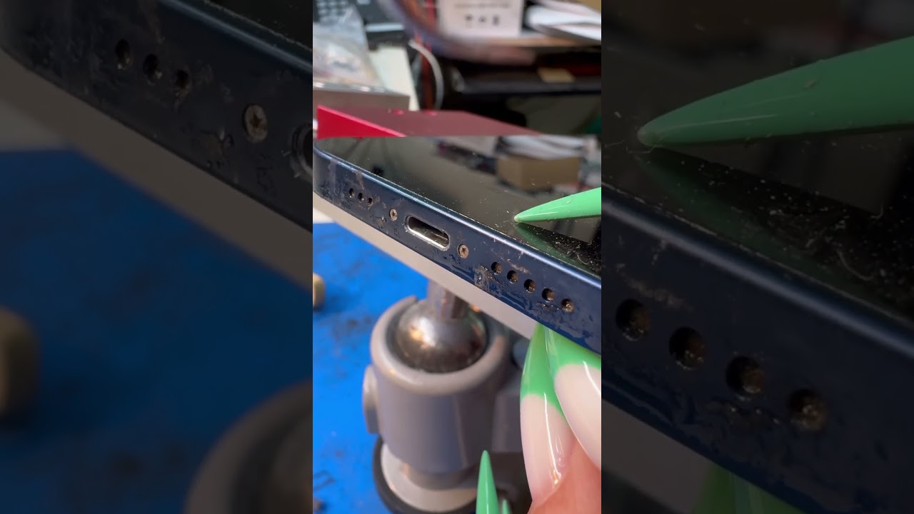 iPhone 12 socket cleaning #fixit