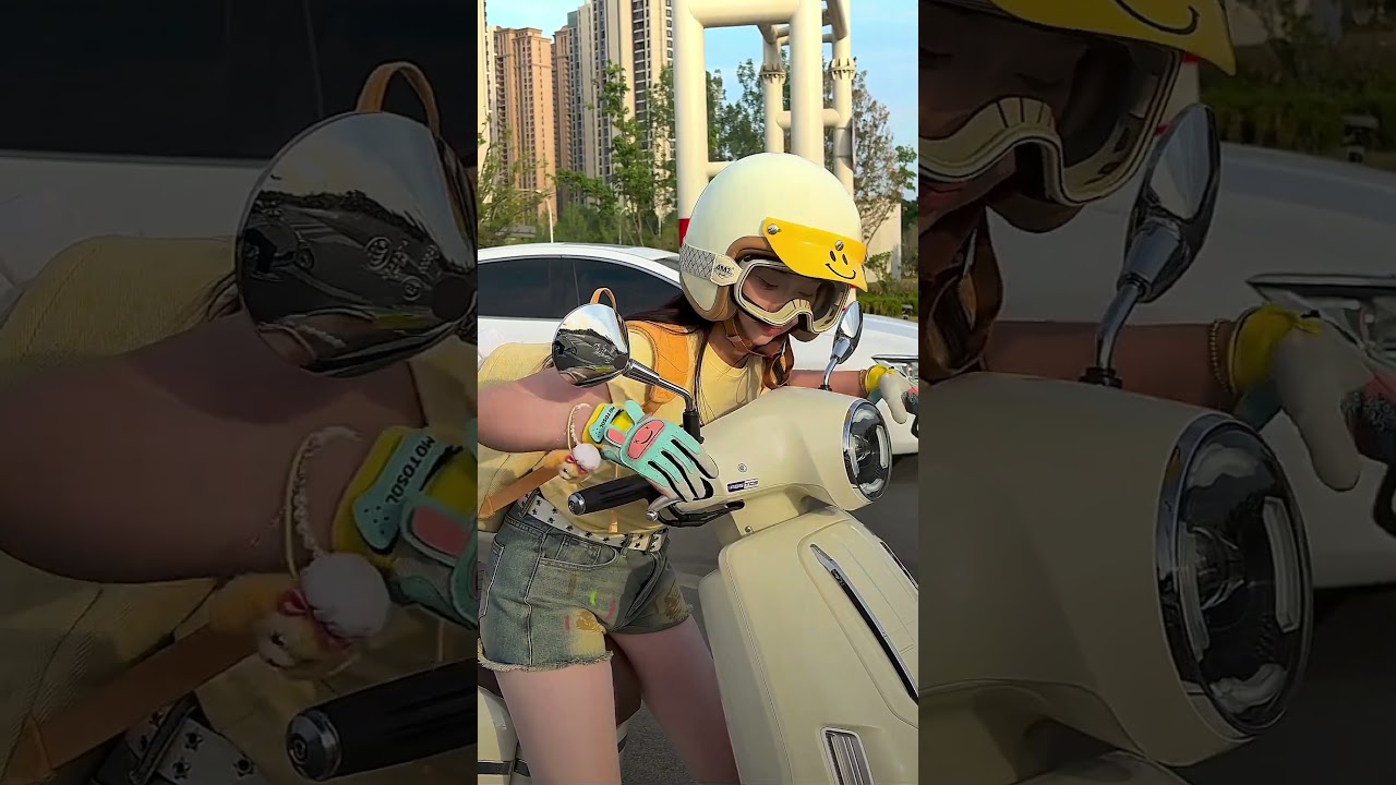 Is that a electric motorcycle? 😁 #viral #funny #motovlog #cute #motorcycle #bikelover #shorts
