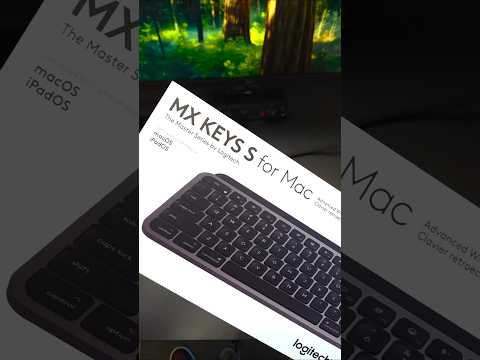 Is This the BEST Mac Keyboard? | Logitech MX Keys S Unboxing #tech #logitech #techgadgets