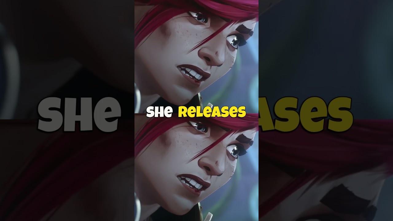 Isha stole Jinx's signature move 💀💀 #shorts #arcane #leagueoflegends #jinx