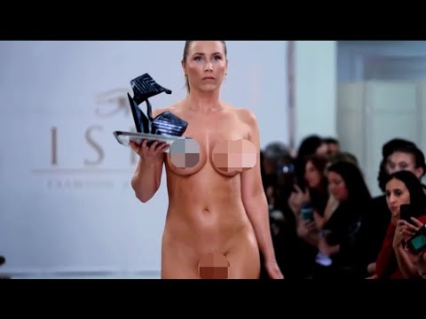 Isis Fashion Awards 2024 - Part 7 (Nude Accessory Runway Catwalk Show) Deniz Terli