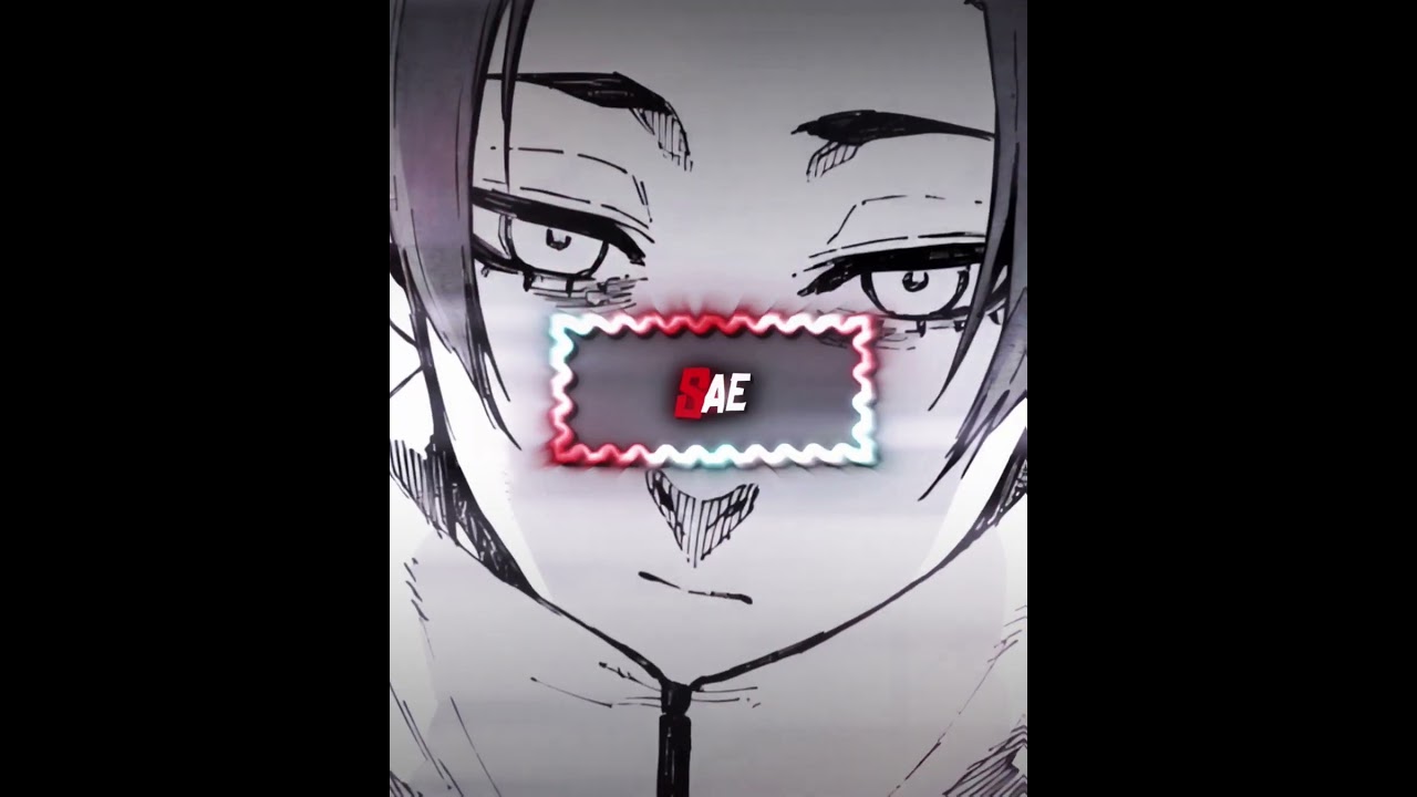 Itoshi Sae vs Micheal Kaiser Blue Lock Manga edit #shorts #manga #bluelock #sae #prodigy #football