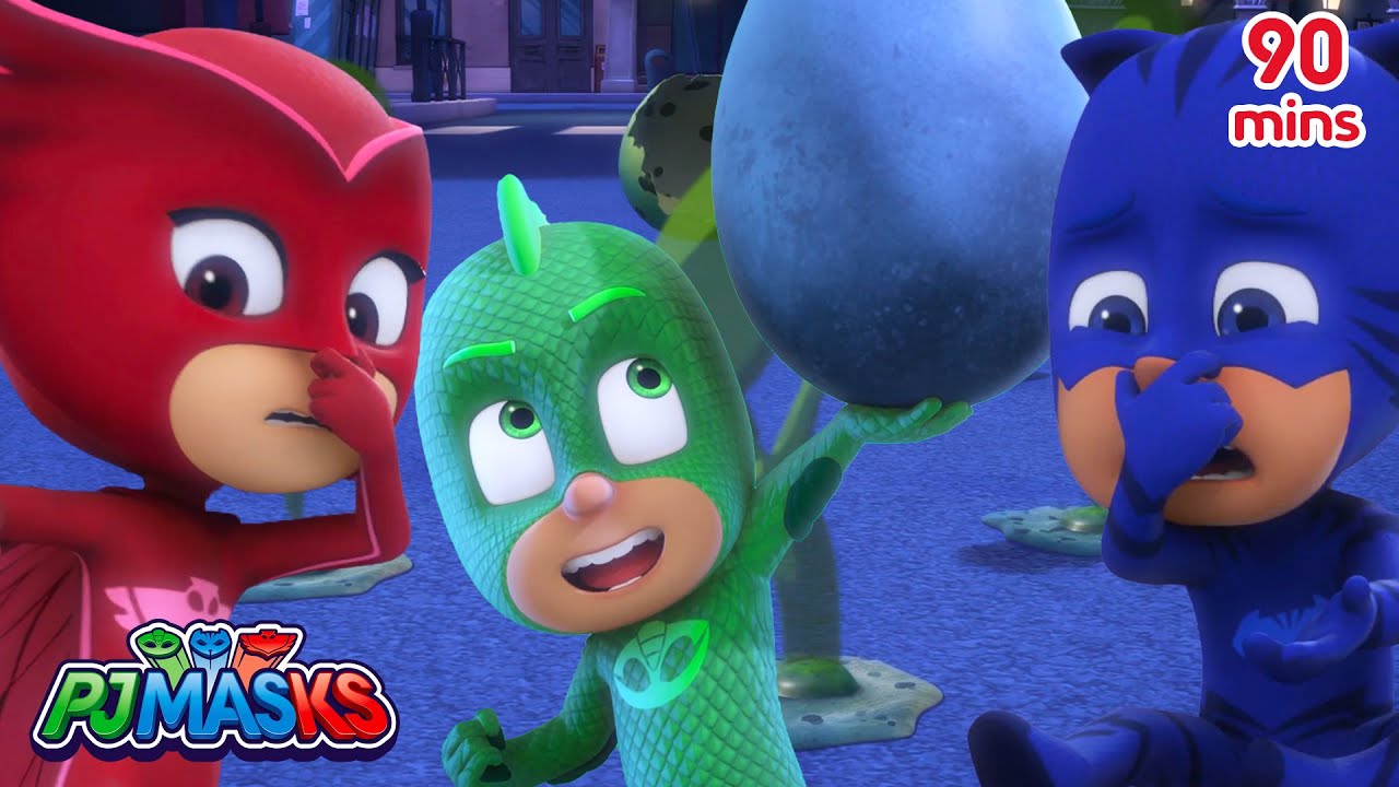 It's raining stinky eggs! 🤮🥚 | PJ Masks | Best Moments | Cartoons for Kids | #superheroes