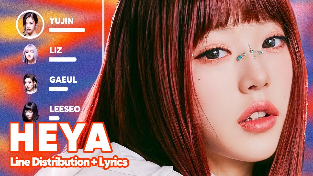IVE - HEYA (Line Distribution + Lyrics Karaoke) PATREON REQUESTED