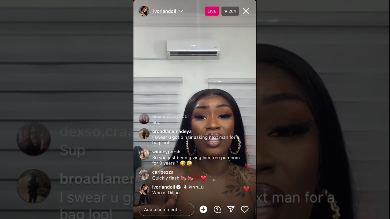 Ivorian Doll - Instagram Live (August 9 2023)