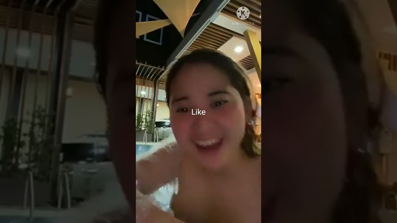 IWATA and her family's hot exposure on Swimming Pool