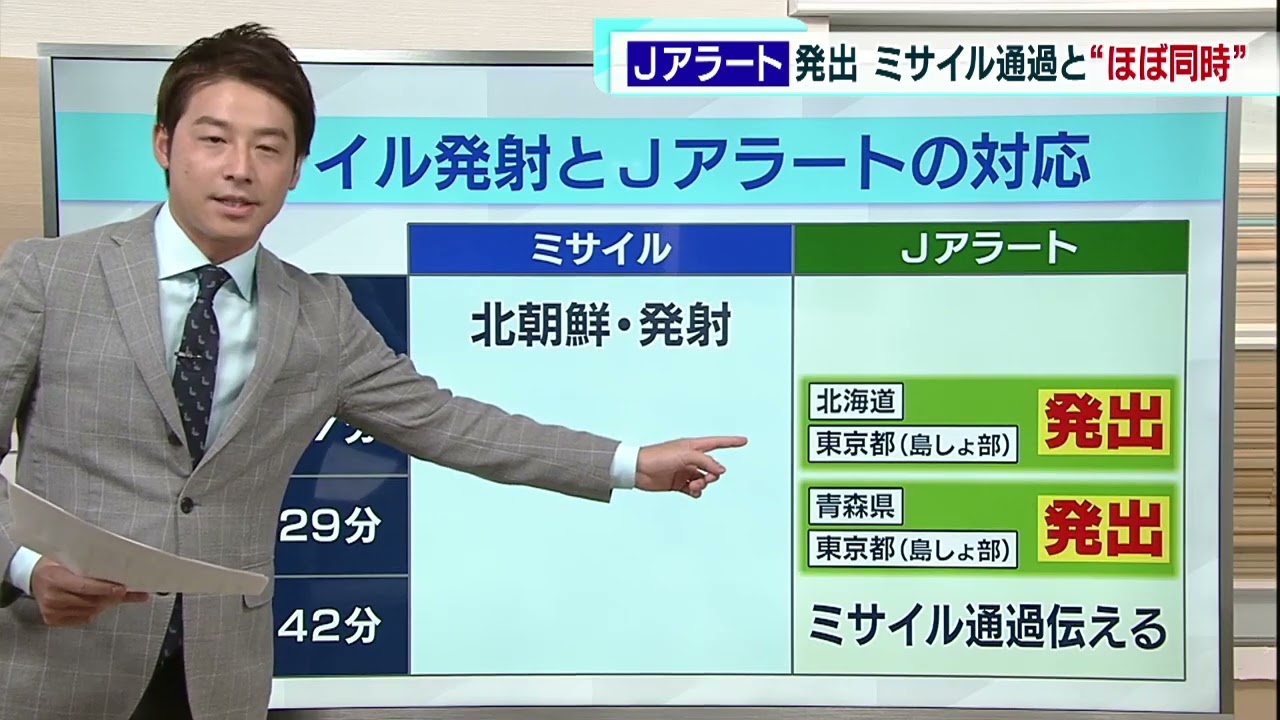 Jアラート誤送信で謝罪　原因は「訓練の情報消去せず」