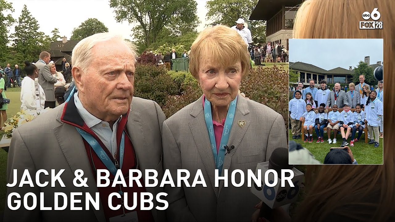 Jack & Barbara Nicklaus Celebrate Golden Cubs at the Memorial Tournament