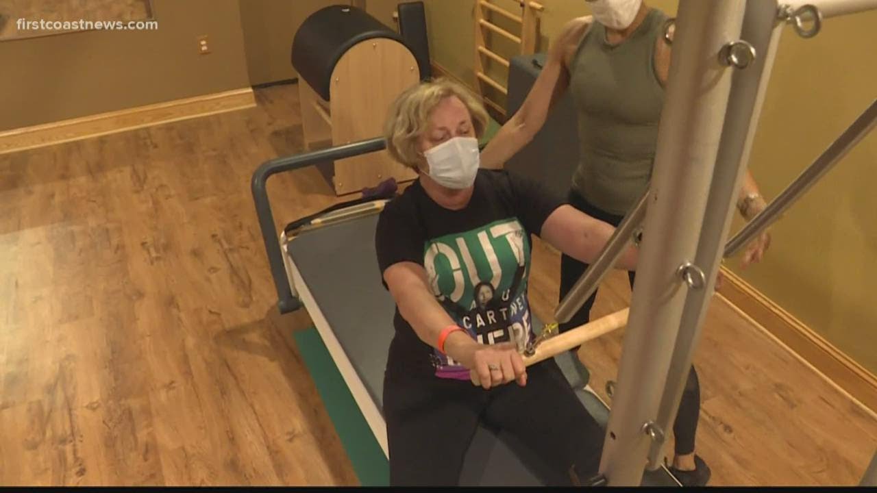 Jacksonville high school teacher says pilates helps her fight cancer