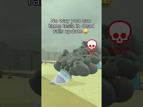JADE MASK ON TESLA in Dead Rails Roblox (No Script) | Dead Rails Mines Spreedrun Guide #deadrails
