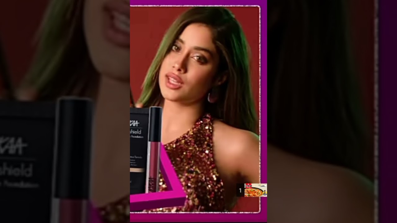 Jahnvi Kapoor hot Nyka ad