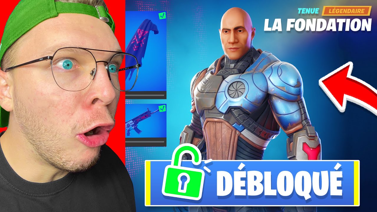 J'ai ENFIN Débloqué ce skin GRATUIT sur Fortnite ! (Guide Complet skin Fondation)