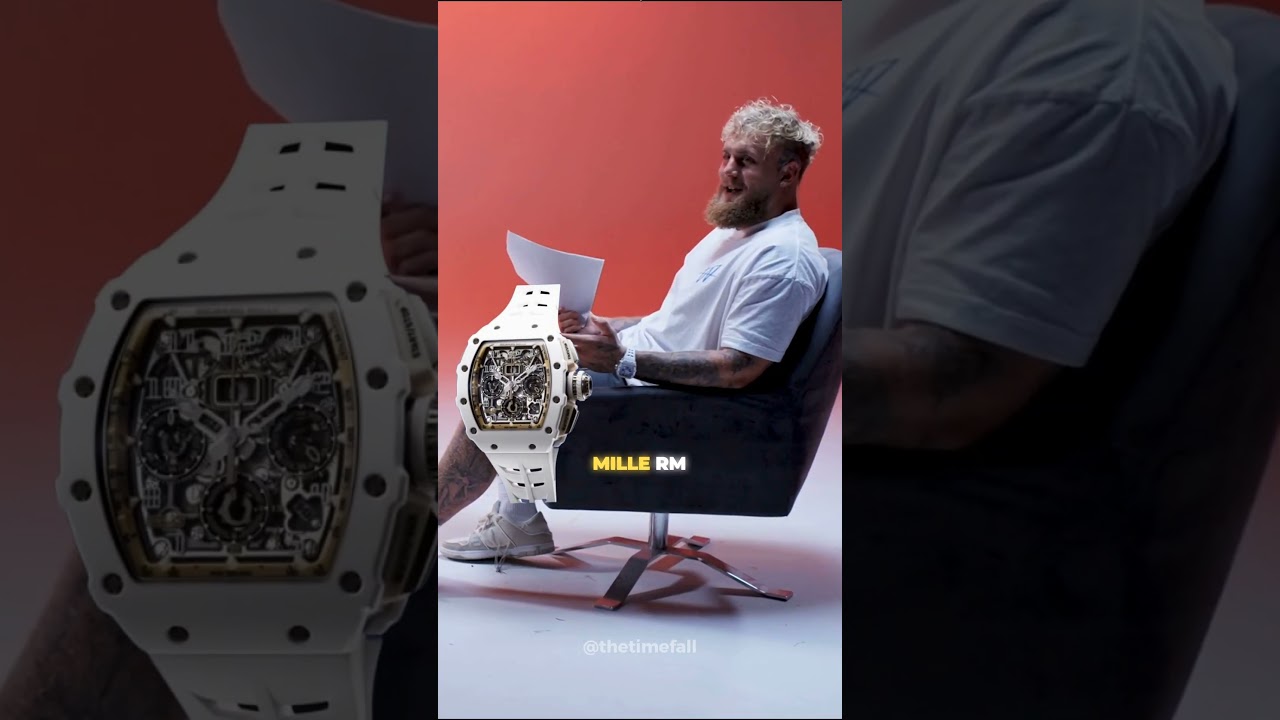 Jake Paul's Exclusive Richard Mille 