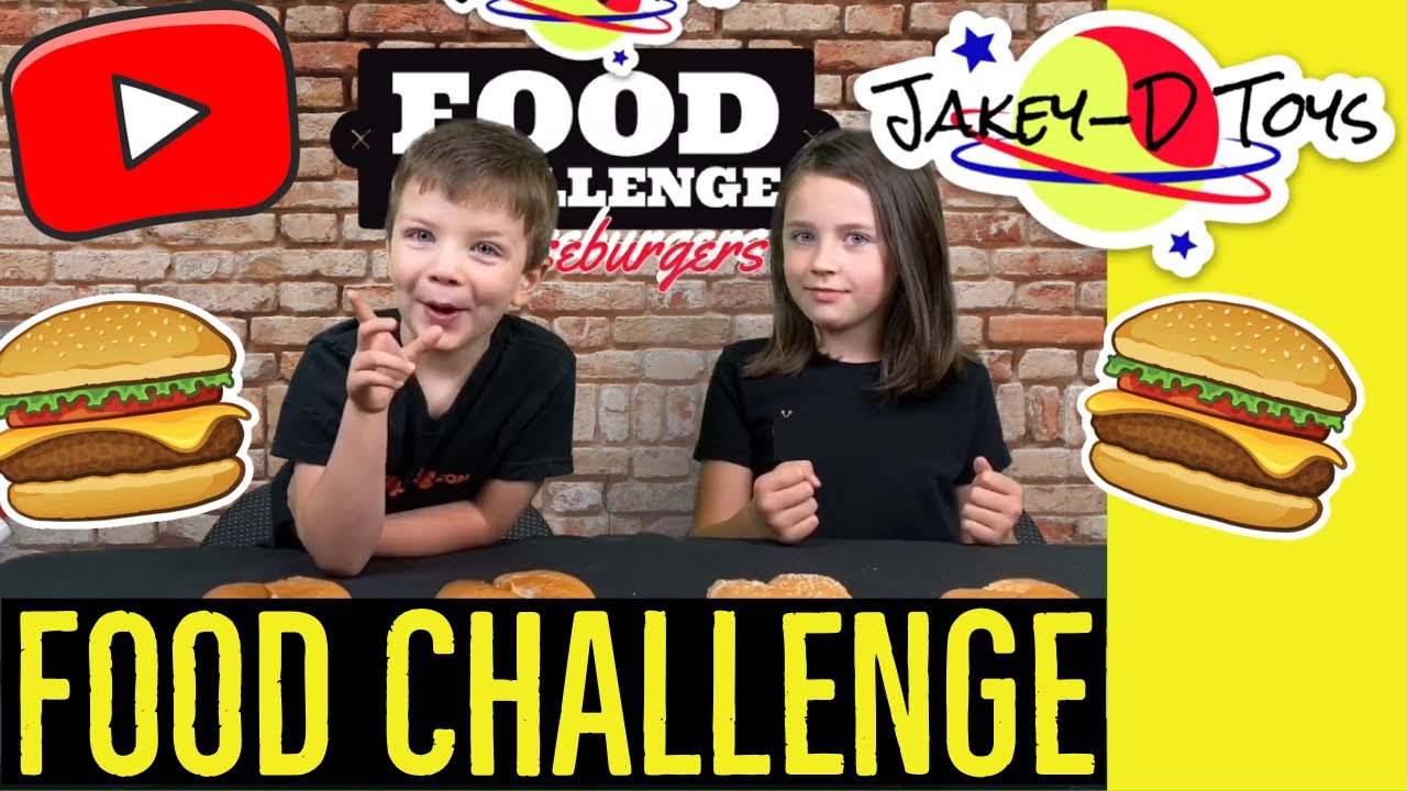 Jakey-D Toys - Cheeseburger Challenge