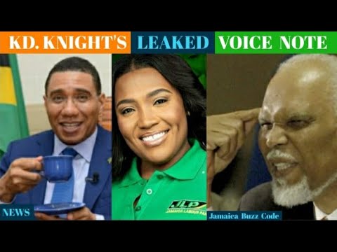 Jamaica News Today: KD Knight's Leaked Voice Note [alleged] 🇯🇲 #kdknightvoicenote #trendingnews