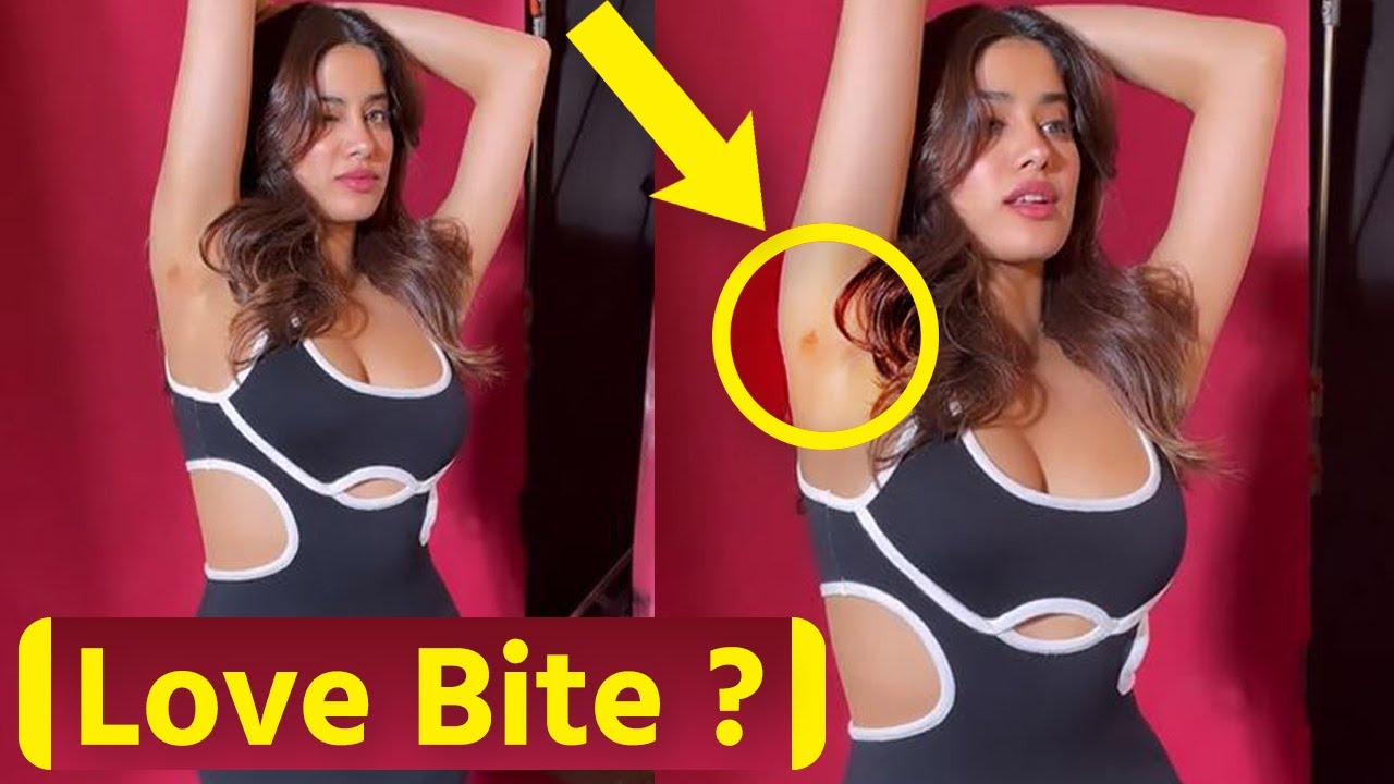 Janhvi Kapoor Armpit पर Love Bite Flaunt Video Viral, | Boldsky *Entertainment