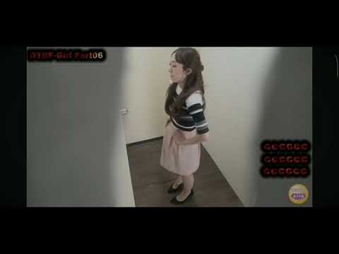 Japanese girl holding her poop