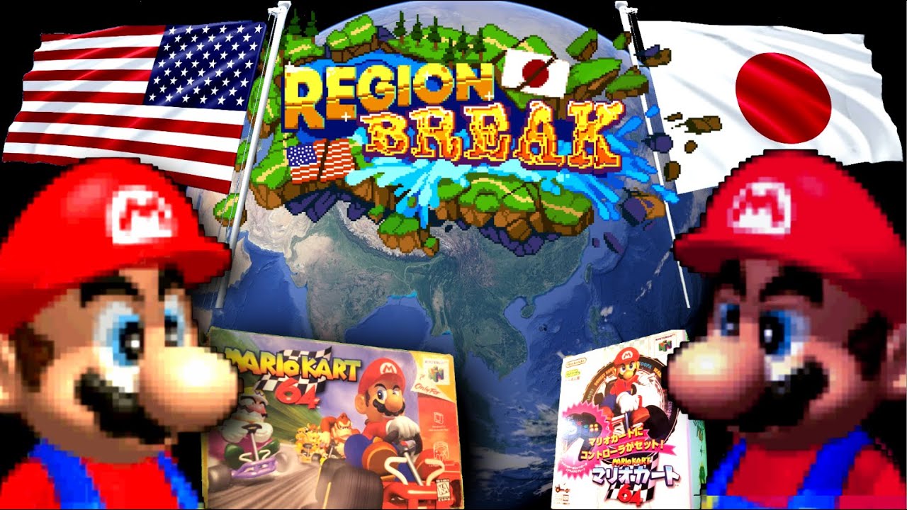 Japanese Mario Kart is VERY Different - Region Break