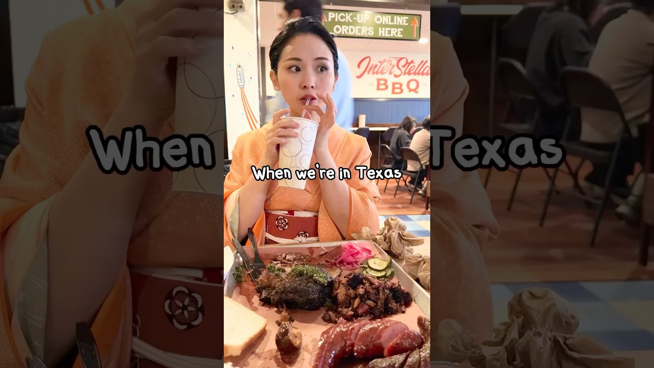 Japanese Mom Makes Miso Soup with Texas BBQ!