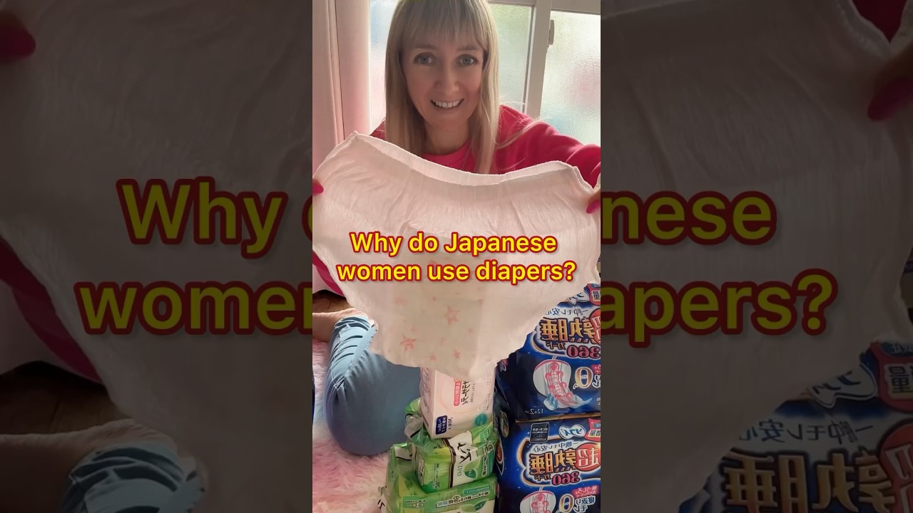 Japanese people are terrified of PERIOD #japan #japanese  #menstrual #period #shorts